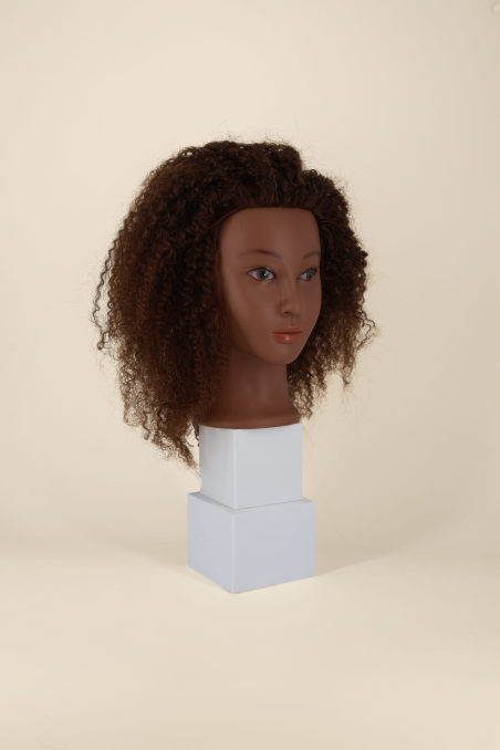 Tête malléable afro crépus Léa