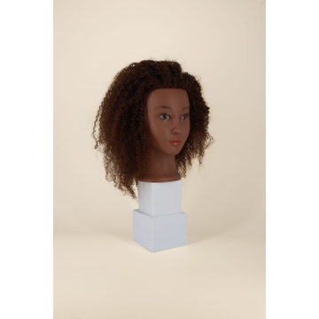 Tête malléable afro crépus Léa