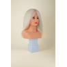 Tête malléable spéciale chignon Alice