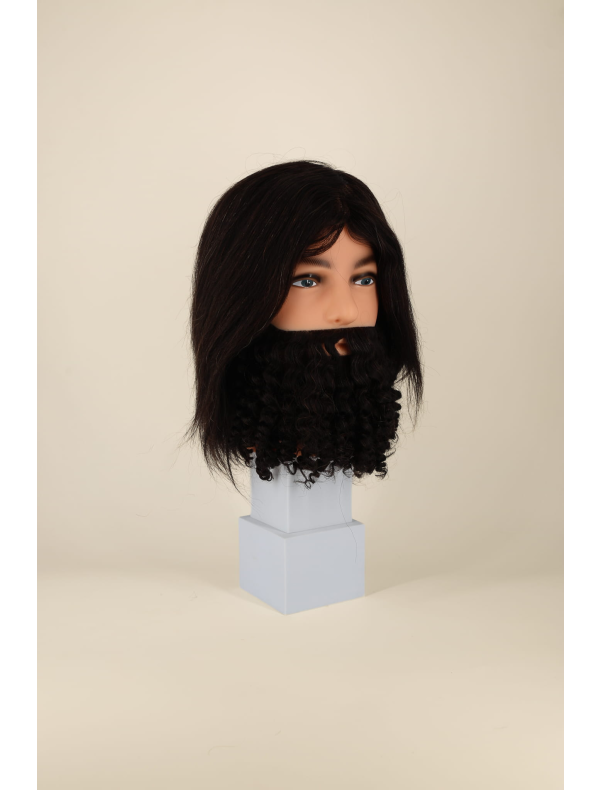 Tête malléable avec barbe BEN