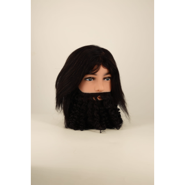Tête malléable avec barbe BEN