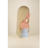 Tête malléable chignon coloration Anastasia